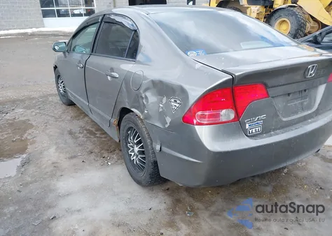 2008 Honda Civic Ex z USA, uszkodzony, nr VIN 1HGFA16838L075054